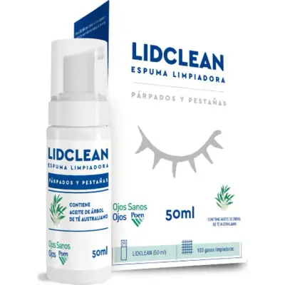 Espuma de Limpieza Lidclean 50 ml