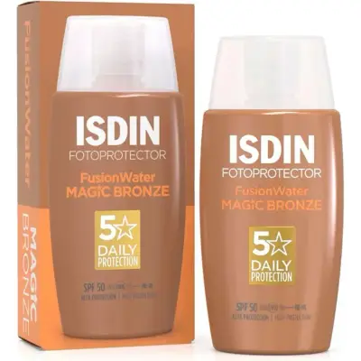 Protector Solar Facial Isdin Foto 50+ Magic Bronce 50 ml