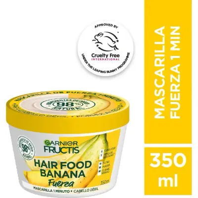 Acondicionador Fructis Treat Banana 350 ml
