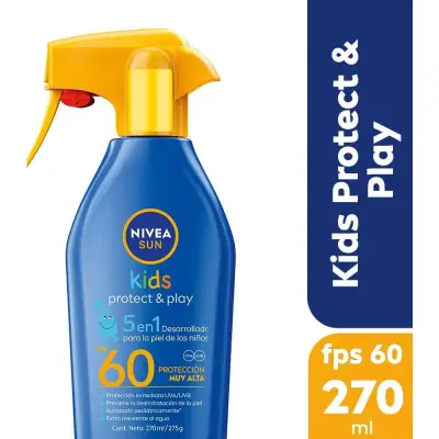 Protector Solar Nivea Sun Kids FPS 60 270 ml