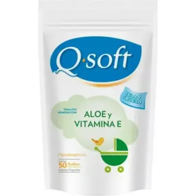 Crema Corporal Qsoft Tohu Baby Aloe Vitamina 50 ml