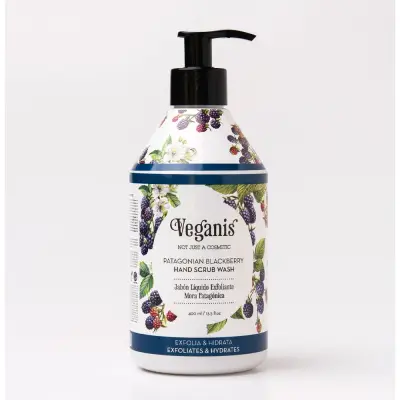 Jabón Líquido Exfoliante Veganis Mora 400 ml