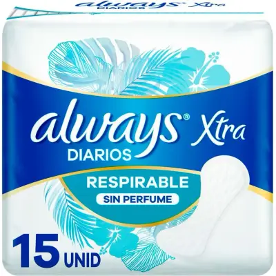 Always Liners Protectores Diarios X15