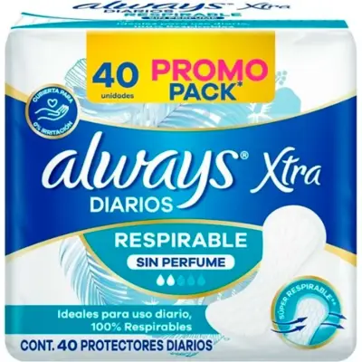 Always Liners Protectores Diarios x40