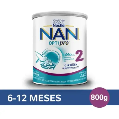 Fórmula Láctea NAN 2 OptPro 12 x 800 g