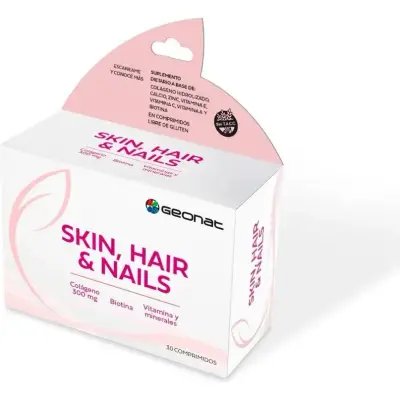 Geonat Skin Hair and Nails Suplemento Dietario 30 Comprimidos