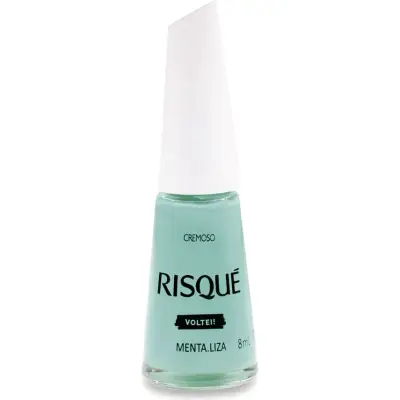 Esmalte de Uñas Risqué Cremoso Menta Liza