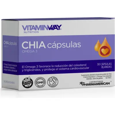 Suplemento Dietario Vitamin Way Chía 30 Cápsulas