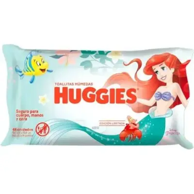 Discos de Algodón Huggies 4 en 1 Sirenit 48 unidades