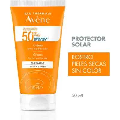 Protector Solar Avène SPF 50+ Toque Seco 50 ml