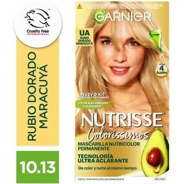 Tinta para Cabello Nutrisse Coloris Tono 10.13 Mara