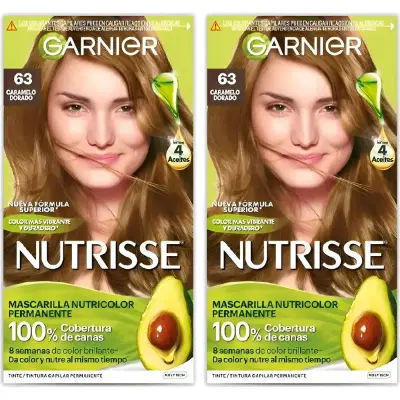 Tintura Capilar Nutrisse Tono 63 Caramelo