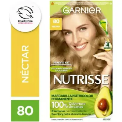 Tinte Capilar Nutrisse Tono 80 Néctar