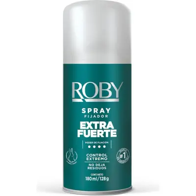 Fijador Capilar Roby Extra Fuerte 180 g