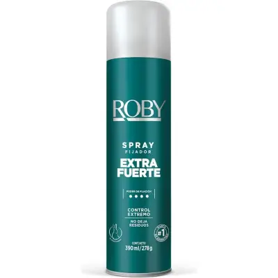 Fijador Capilar Roby Extra Fuerte 390 g