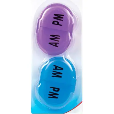 Pastillero Organizador Diario AM/PM x2
