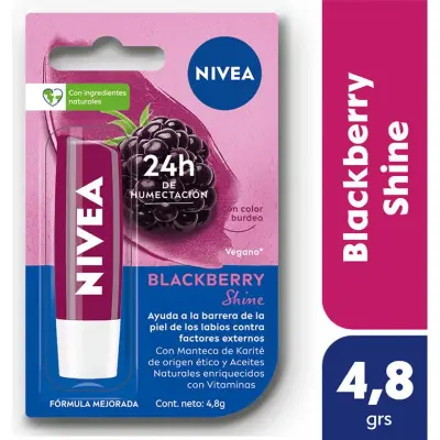 Protector Solar Labial Nivea con Blackberry SPF