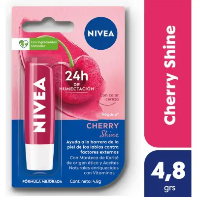 Protector Labial Nivea Fruity Cereza