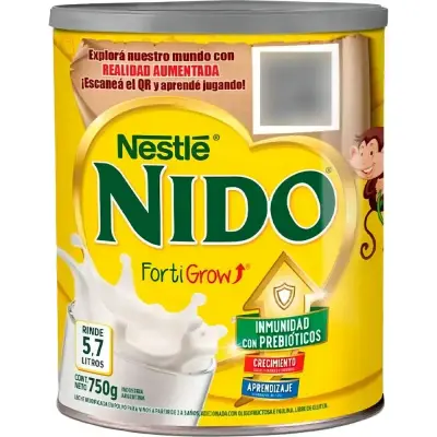 Fórmula Infantil Nido Fortigrow Inmunidad 750 g