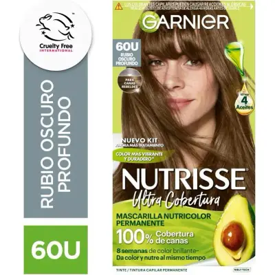 Tinta Capilar Nutrisse Ultra Cobertura Tono 60