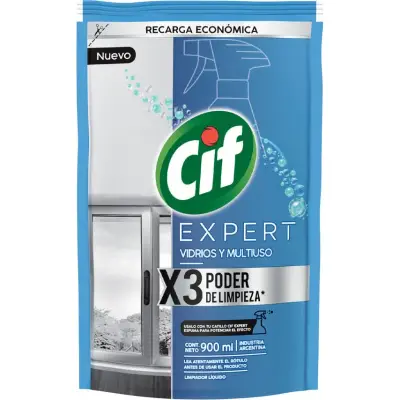 Limpiador de Vidrios Cif Expresión 900 ml
