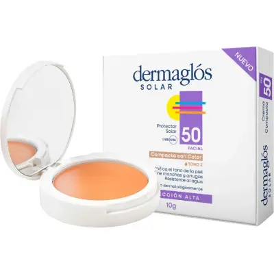 Dermaglos Solar FPS Base Tono 2 x 10 g