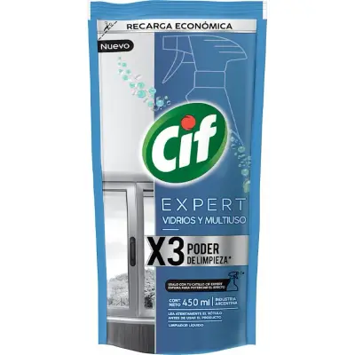 Cif Limpiador de Vidrios Express Multiuso 450 ml