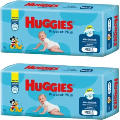 Pañal Huggies Protect Plus Talla M x 8 unidades