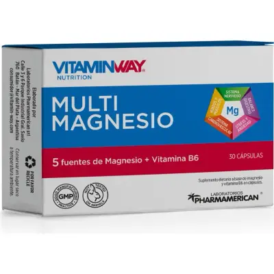Vitamin Way Multi Magnesio Comprimidos X30
