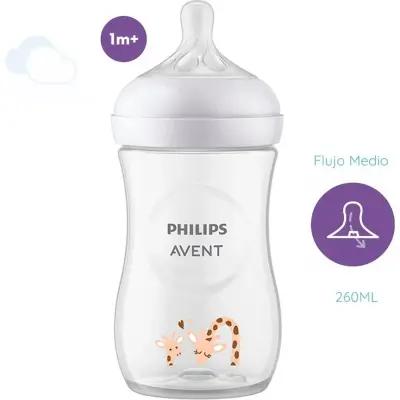 Mamadera Avent Natural Respuesta 260 ml