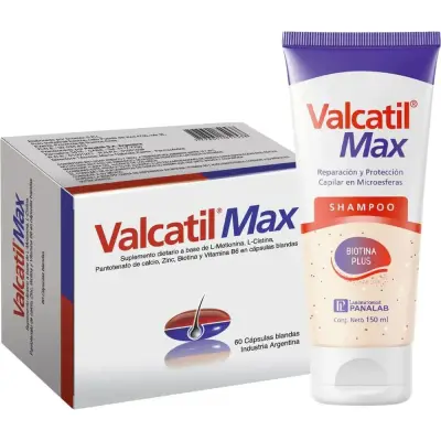 Valcatil Max Cápsulas Suplemento Dietario 60 Unidades