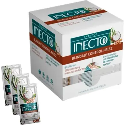 Shampoo Inecto Blindaje Antifrizz 24 ml