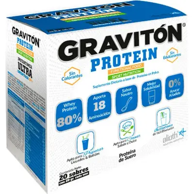Graviton Protein Sobres x20 Suplemento Dietario