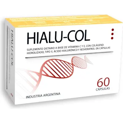 Hialu-Col Cápsulas Suplemento Dietario x 60