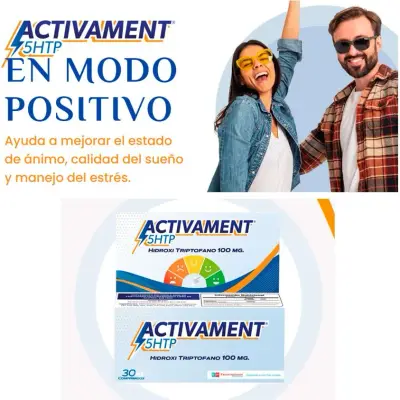 Suplemento Dietario 5-HTP 100 mg Comprimidos x 30