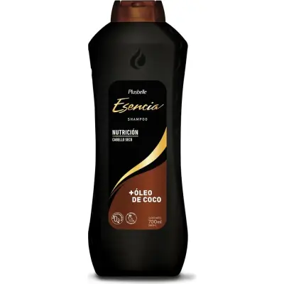 Shampoo de Tocador Plusbelle Esencia Cabello Seco 700 ml