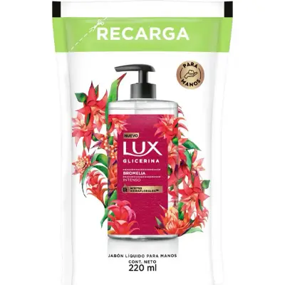 Jabón Líquido Lux Glicerina 220 ml