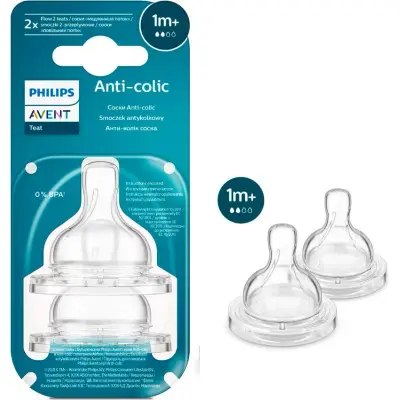 Mamadera Avent Anticólico Tetero Refresh Largo