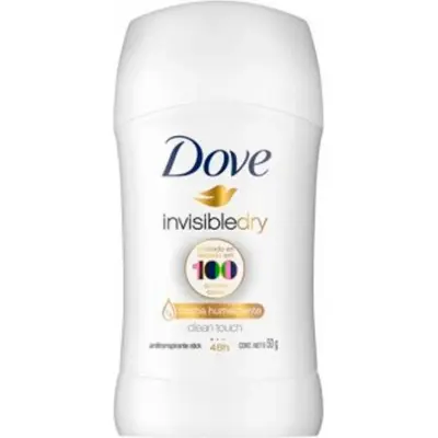 Desodorante Antitranspirante en Barra Dove Invisible Dry 50 g