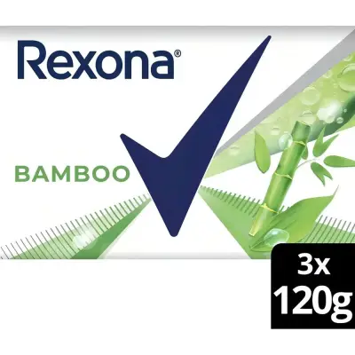 Jabón Líquido Rexona Bamboo 3 x 120 gr