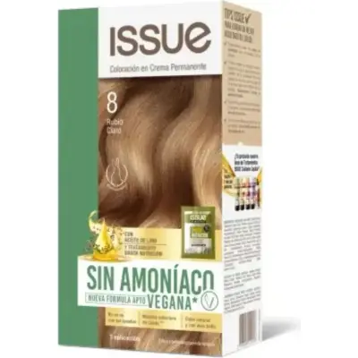 Tintura Capilar Issue sin Amoníaco Vegetal Tono N8
