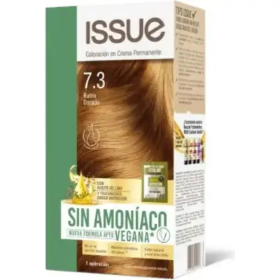 Tintura Capilar Issue Vegetal Tono 7.3 Sin Amoníaco