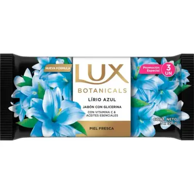 Jabón Líquido Lux Lirio Azul 3 x 120 gr