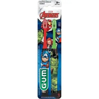 Cepillo de Dientes GUM Avengers Pack x2