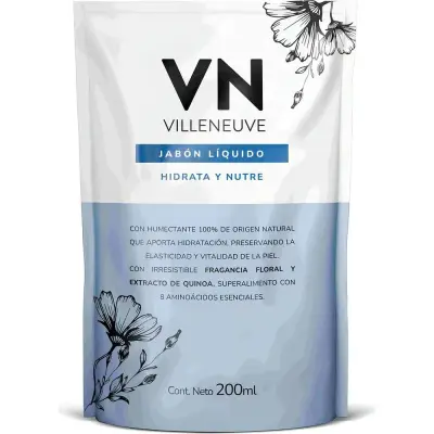 Jabón Líquido Villeneuve Bouquet Floral 200 ml