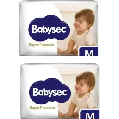 Pañal Babysec Supreme Premium Talla M x 48 unidades