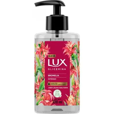 Jabón Líquido Lux Glicerina Aroma Bromo 300 ml