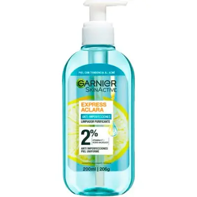 Garnier Gel Limpiador Anti-Acné 200 ml