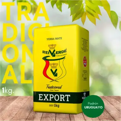 Yerba Mate Rey Verde Tradicional 1 kg