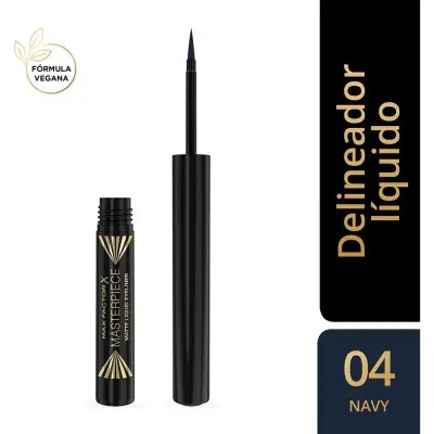 Delineador de Ojos Masterproof Eyeline Tono Navy 04